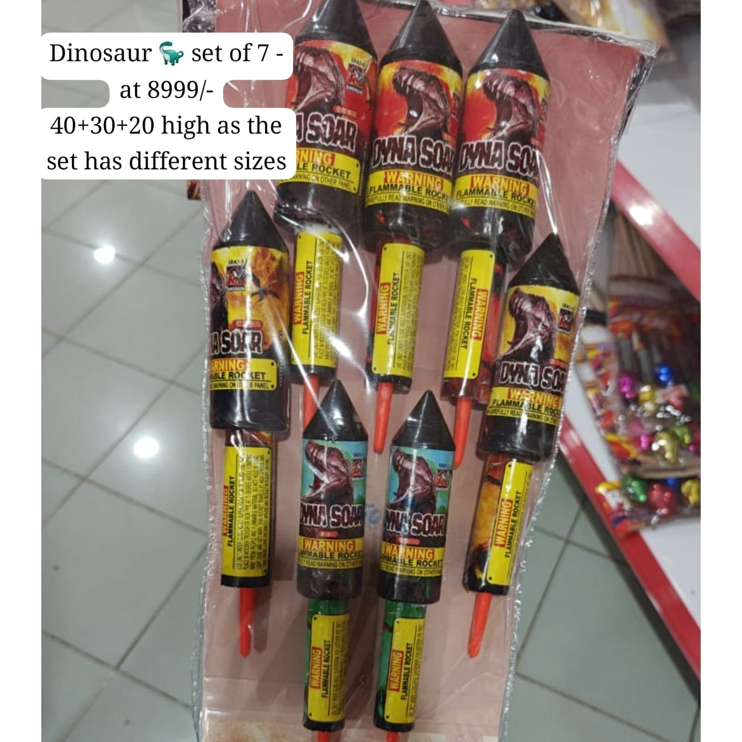 Assorted New Year Blooming Fire Works with License