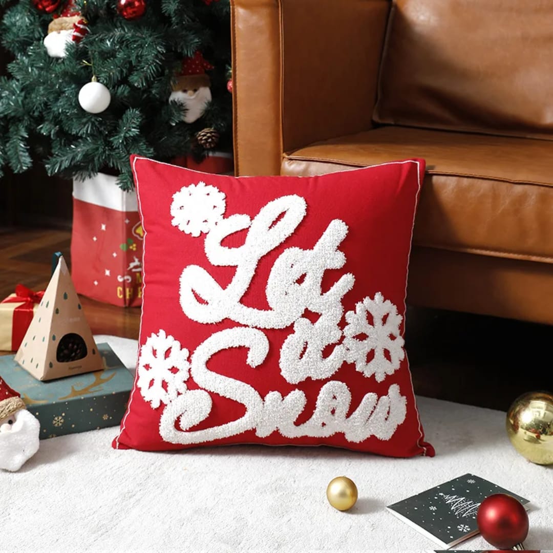 Christmas themed pillow covers