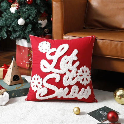 Christmas themed pillow covers