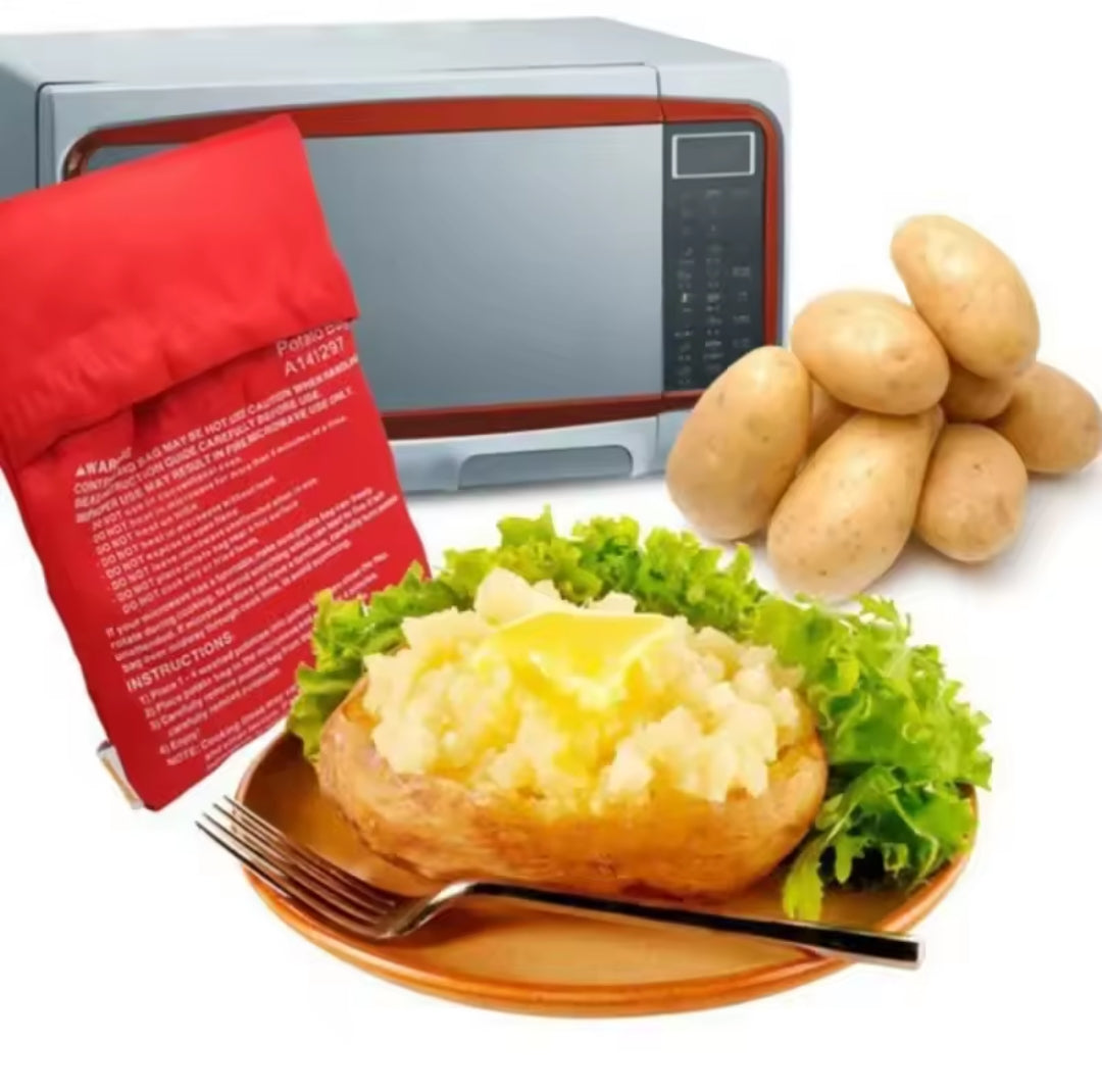 Express microwave cooking bag