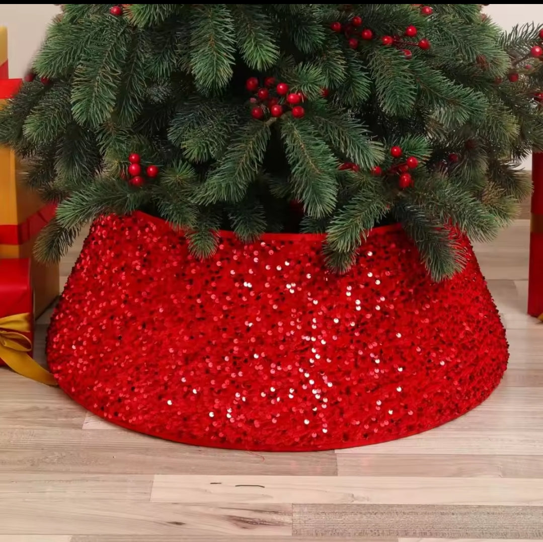 Christmas tree skirts base