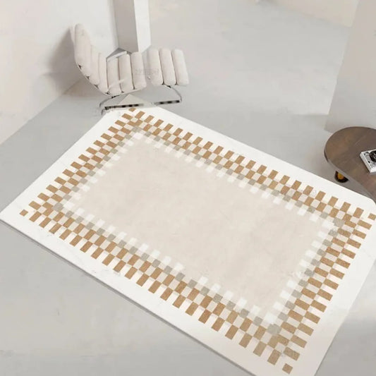 Geometric Kitchen And Door Entry Mat