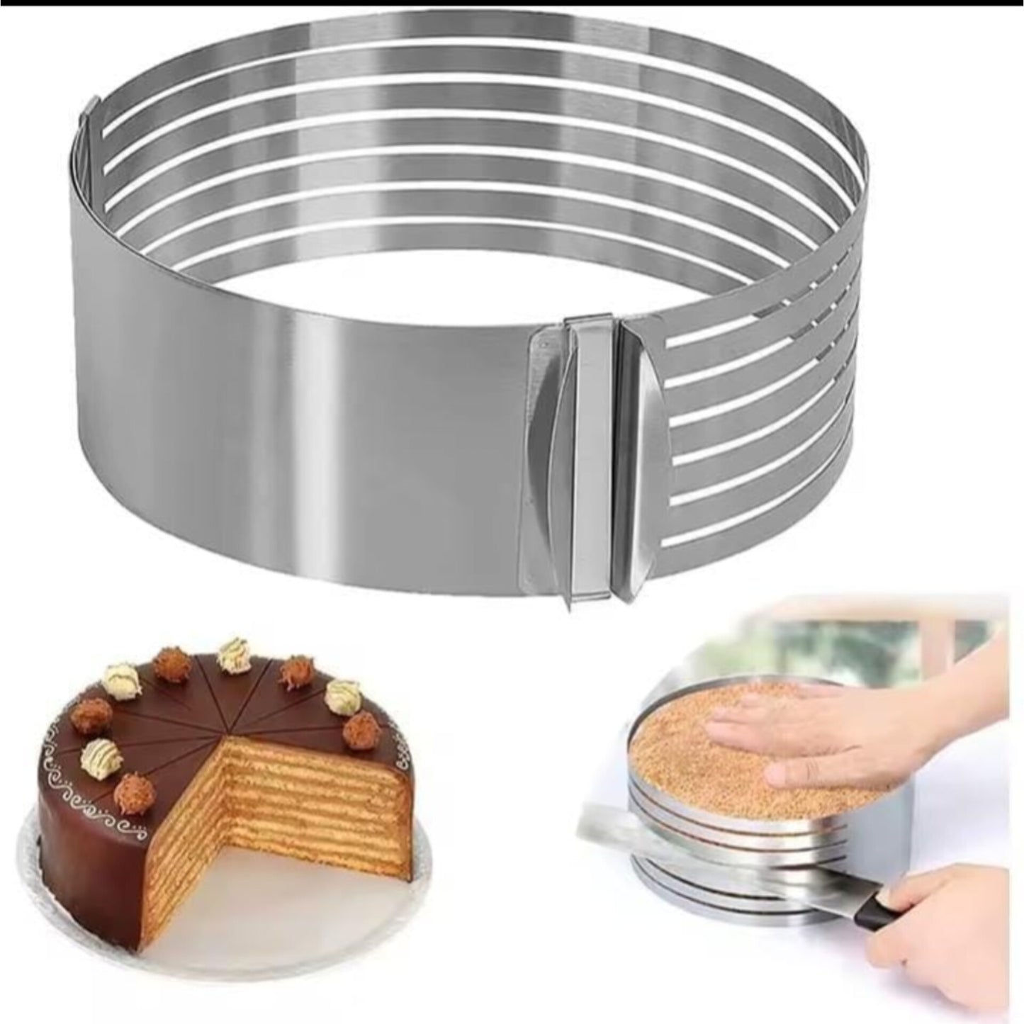 Adjustable cake cutter/slicer