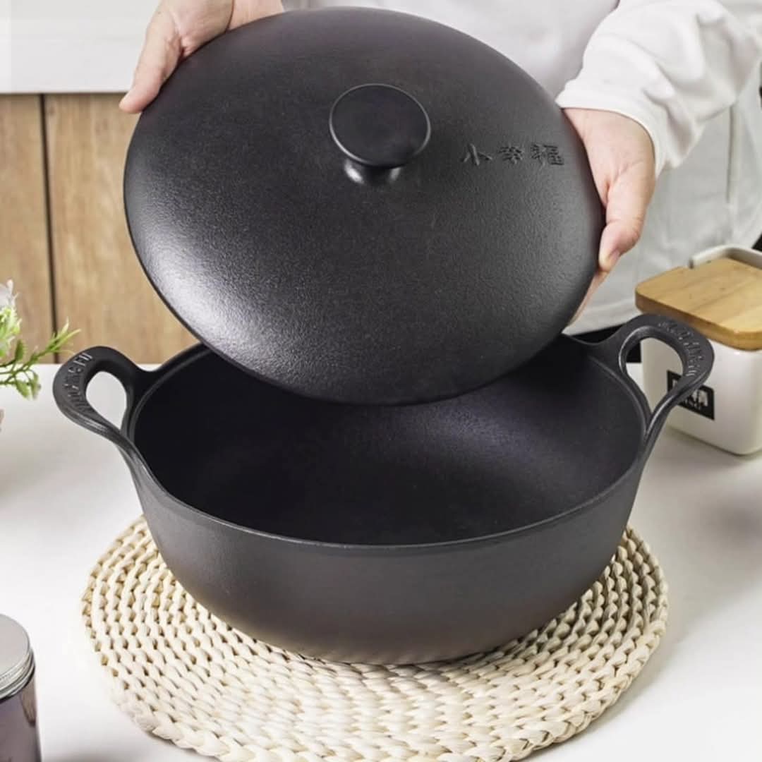 30 cm Pre seasoned Pure Cast Iron Pan