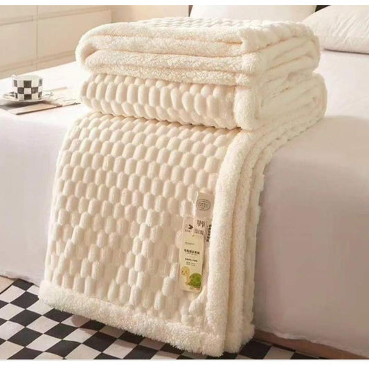 Velvet fleece blanket