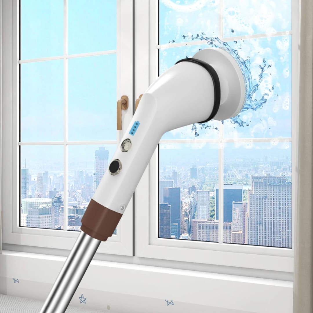 9 in 1 Cordless Electric Spin Scrubber Set