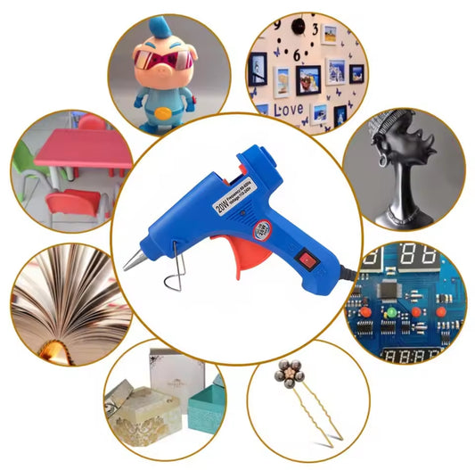 DIY glue gun with 10 free glue sticks