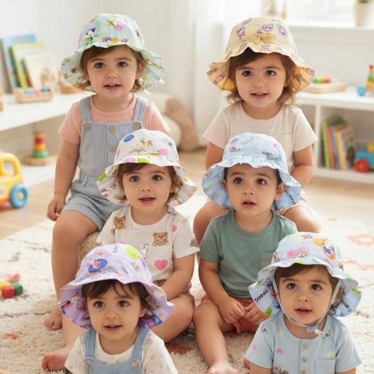 Cute Kids Bucket Hats