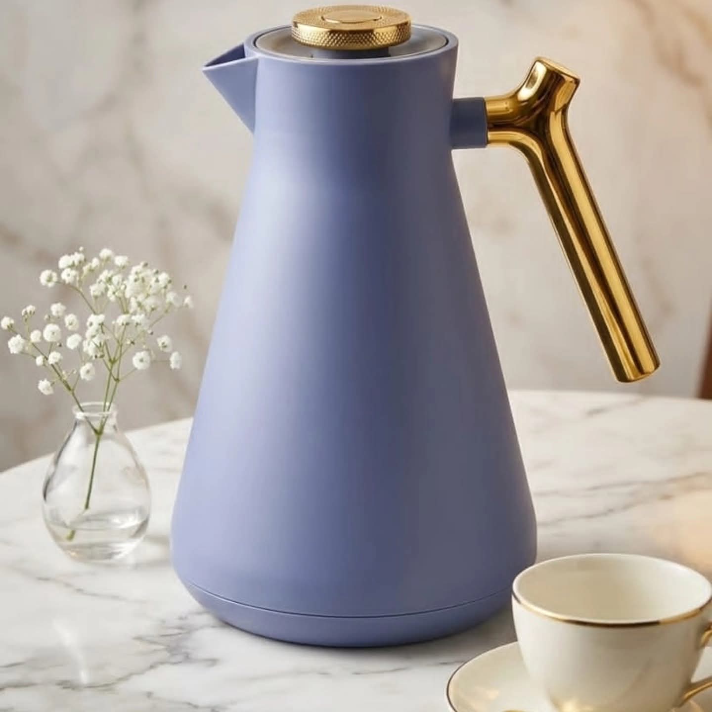 Push Button Thermal Flask
