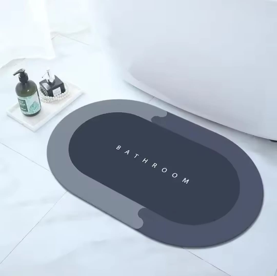 Anti slip diatom bathroom mats