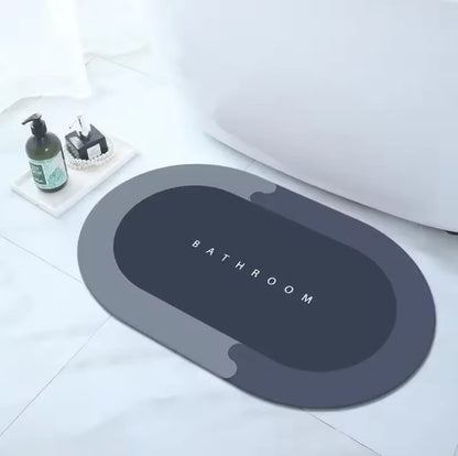 Anti slip diatom bathroom mats