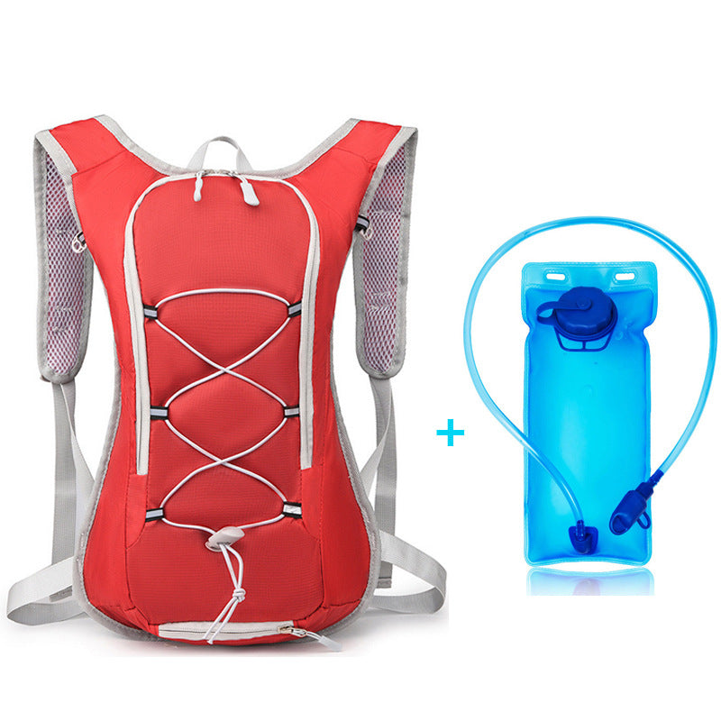 Hydration backpack with water bladder sports bag