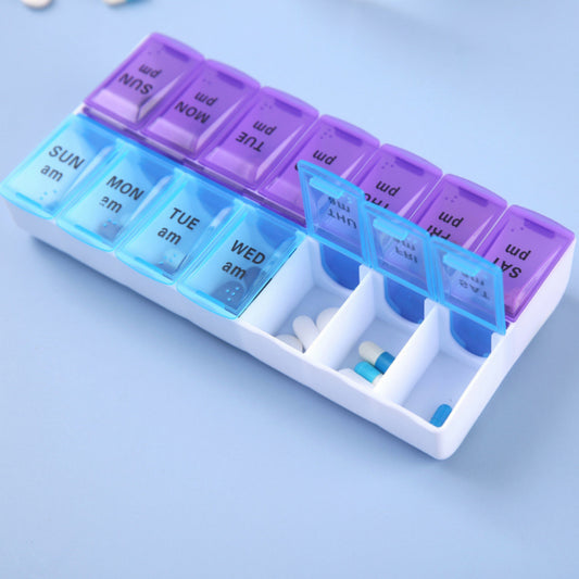 Pill box organizer