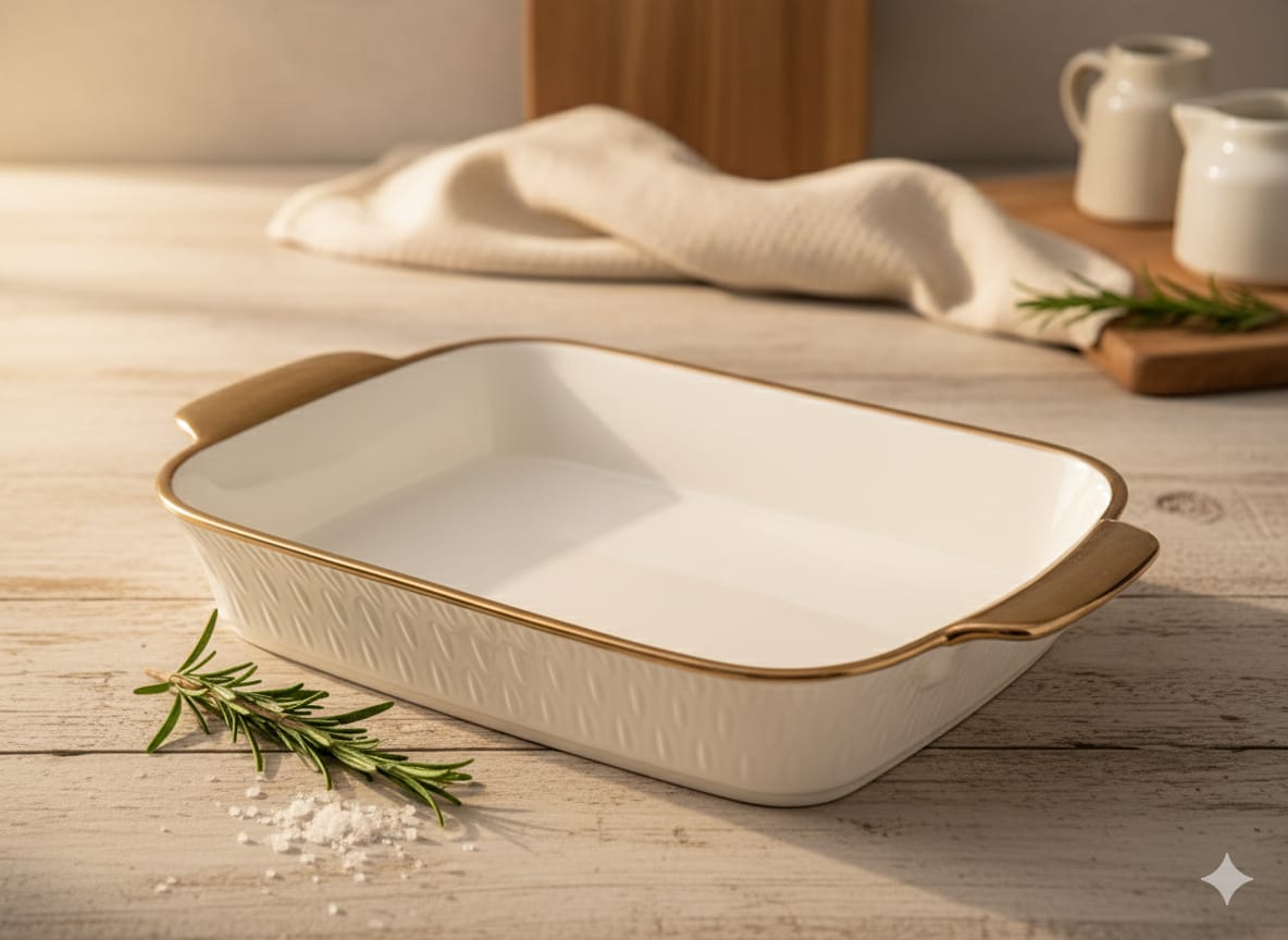 Rectangle baking tray
