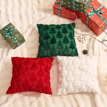 Christmas Snowflakes Pillow Covers Soft 45x45CM