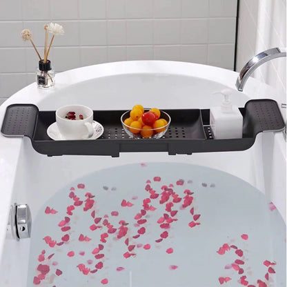Expandable Bathtub Caddy Tray