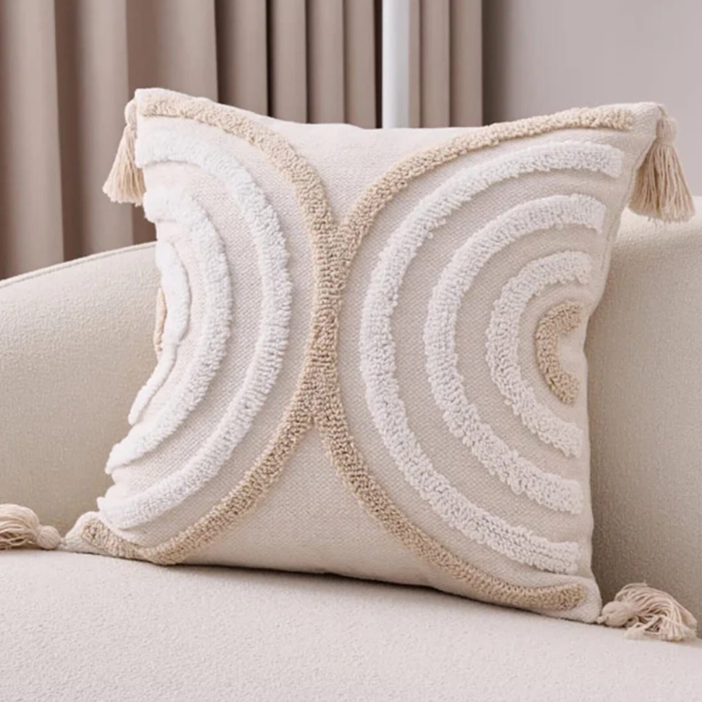 Tufted Cushion Covers 45x45 cm
