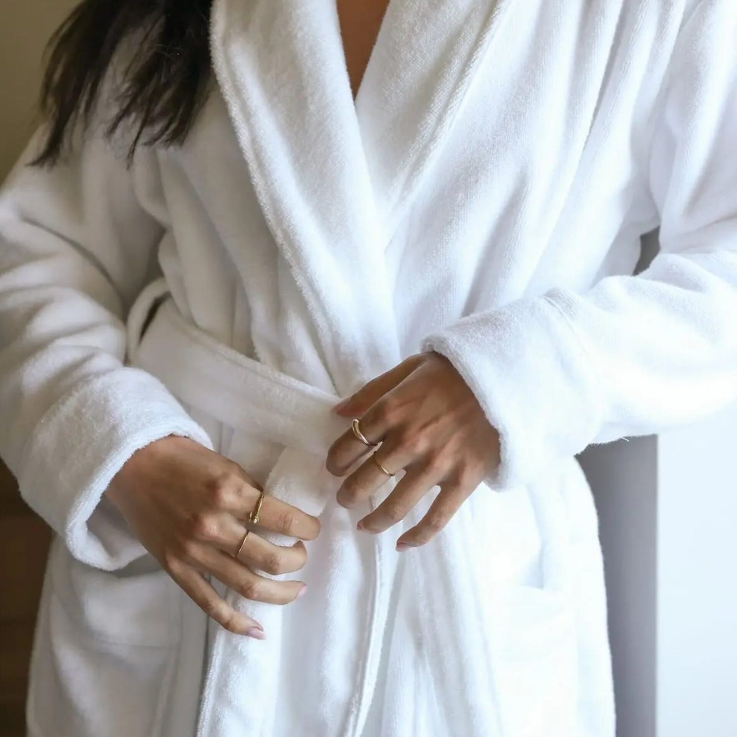 Ultra Soft Fleece Bathrobe