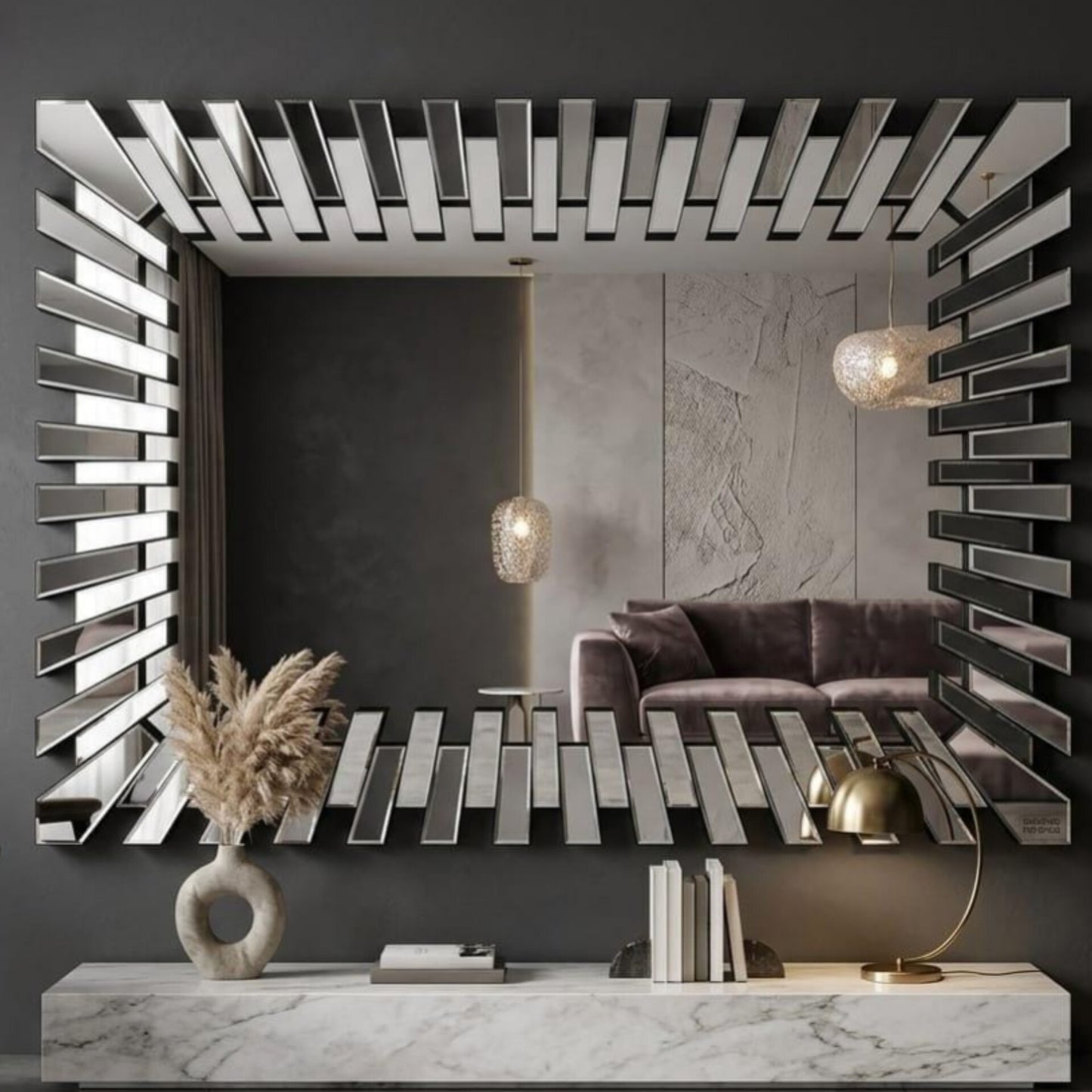 Sunburst Decorative Wall Mirror