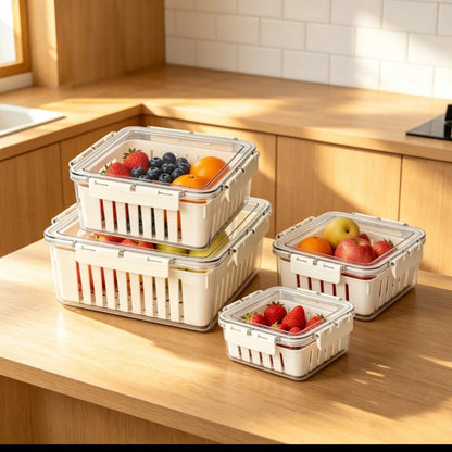 4pcs Food Storage Containers Set