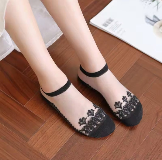 4 Pairs Amankle socks stockings