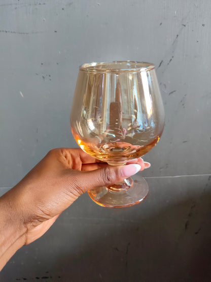 6pc Cognac glasses