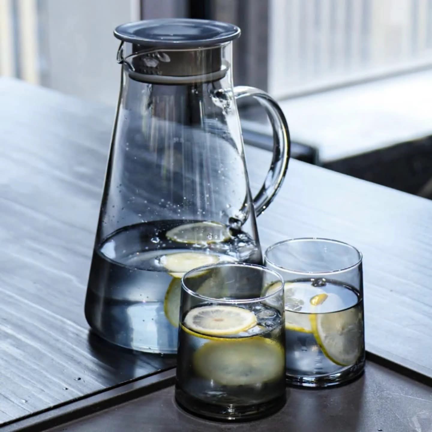 Water Jug with Water Glasses Set