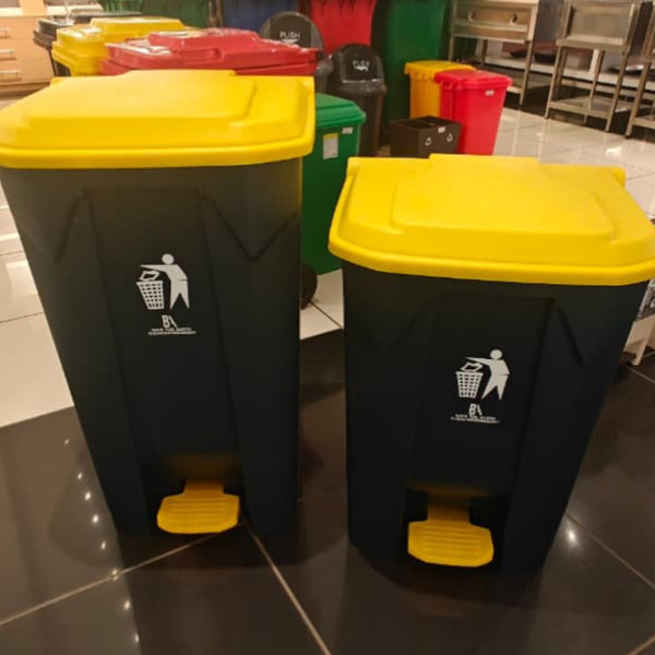 Large Capacity Step On Waste Bin