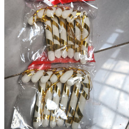 36Pc Christmas tree candy sticks decoration