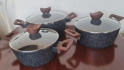 3Pc  cookware set