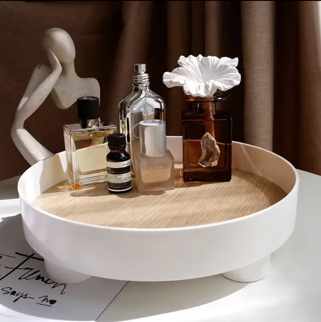 Make up cosmetic tray decor tray