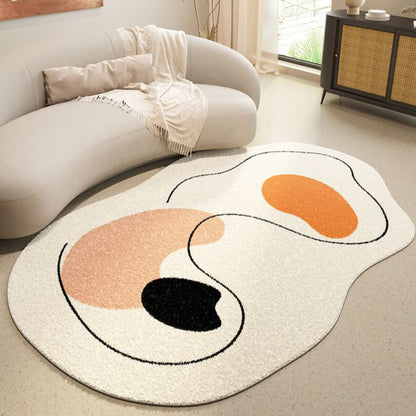 Irregular Abstract Pattern Area Rug