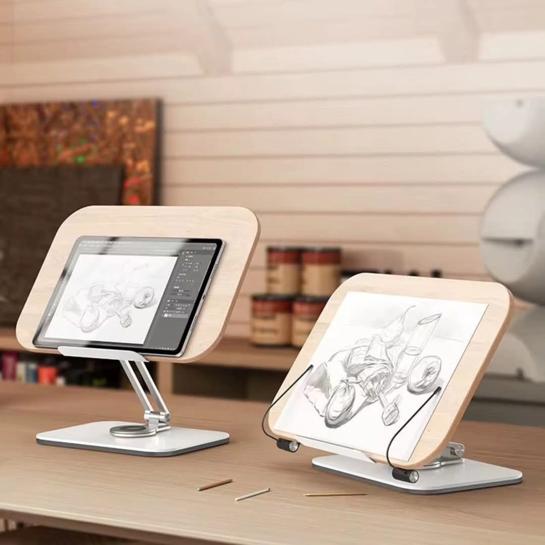 Portable Rotating Laptop and Book Stand Gha