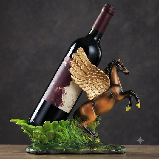 Horse Tabletop Wine Bottle Holder