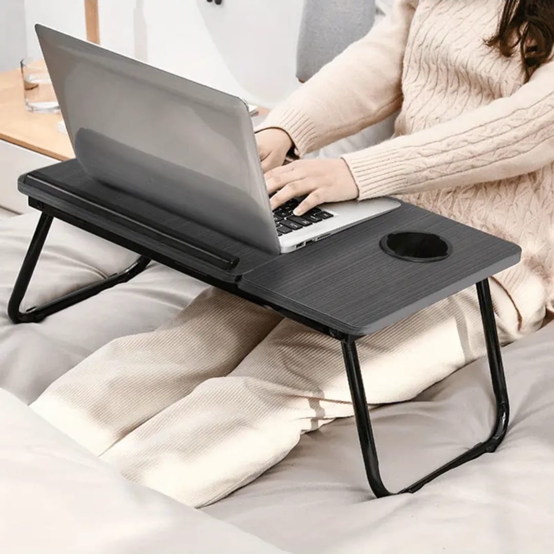 Adjustable Wooden Folding Laptop and Study Table