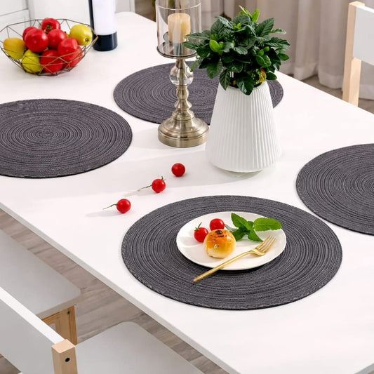 6Pc woven table mats