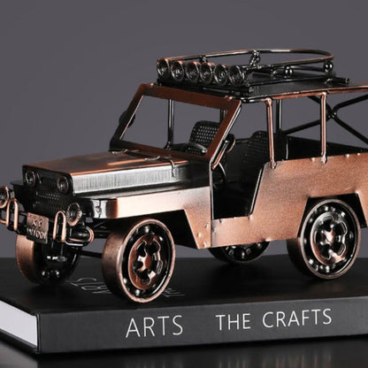 Vintage Antique Metal Car Model