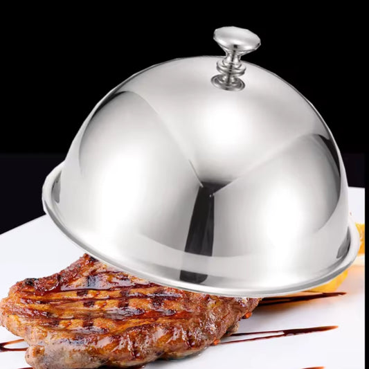 Stainless hotel food cover