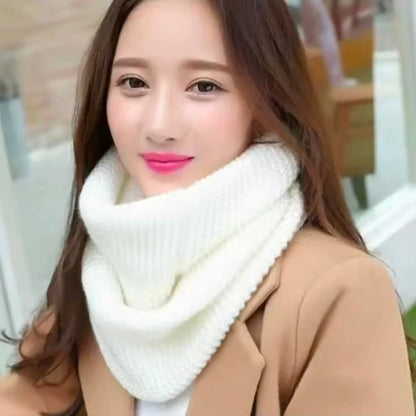 Warm Winter Knitted Scarf Gha