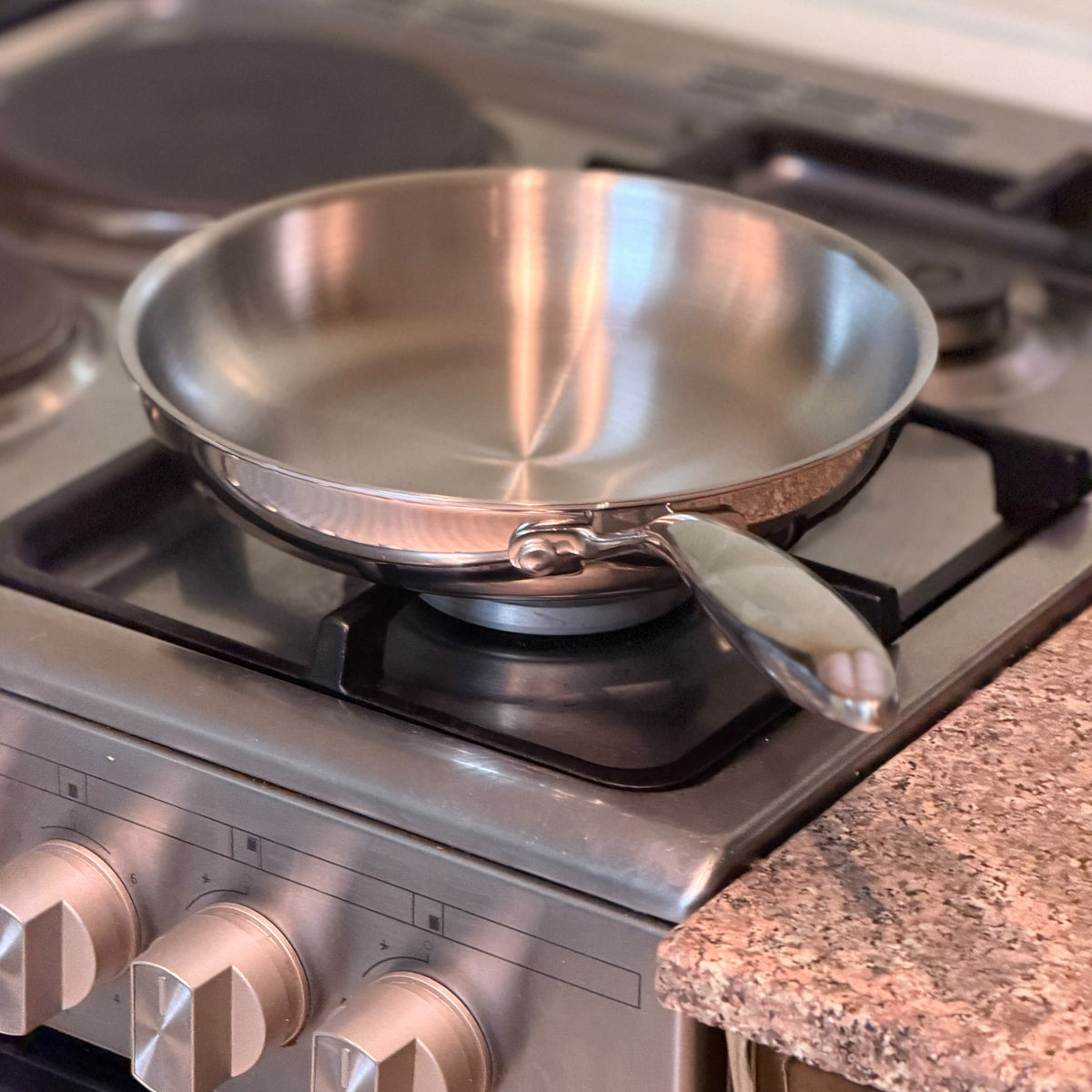 Stainless Steel Non-stick Frying Pan