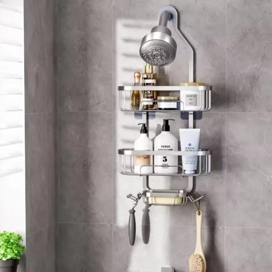 Partitioned bathroom/wall hanging shower candy