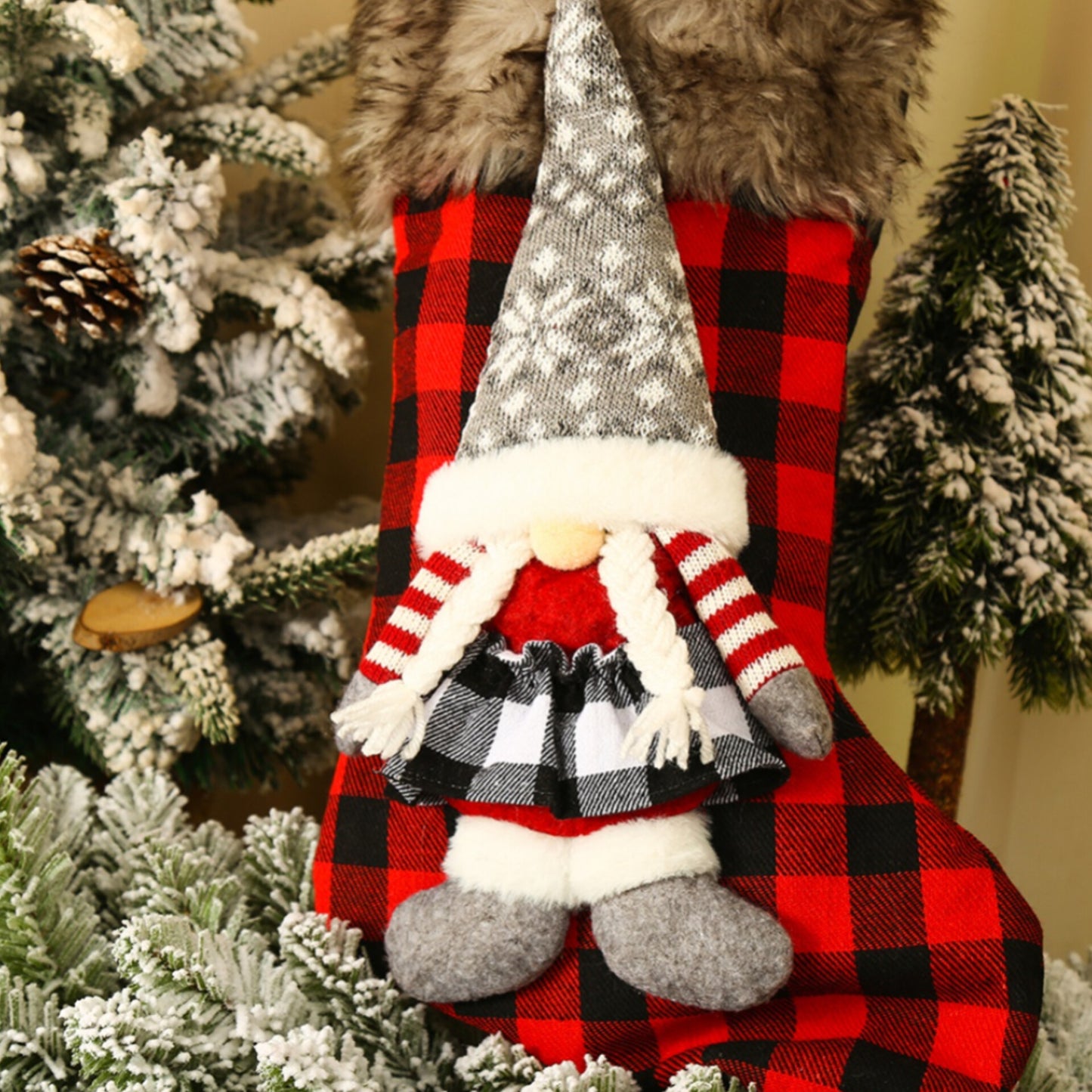 Christmas decor socks