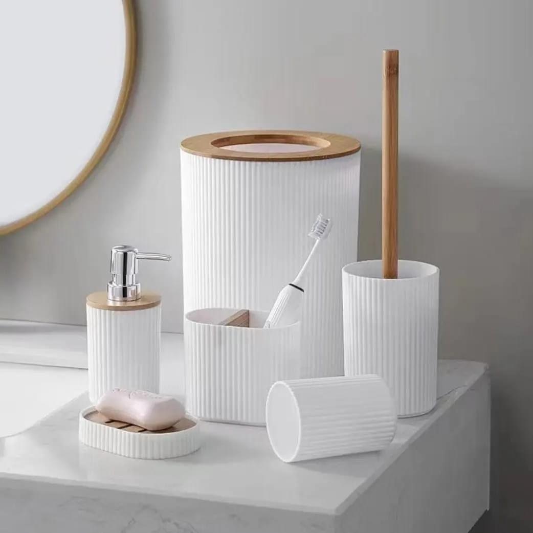 6pcs bathroom accessories set