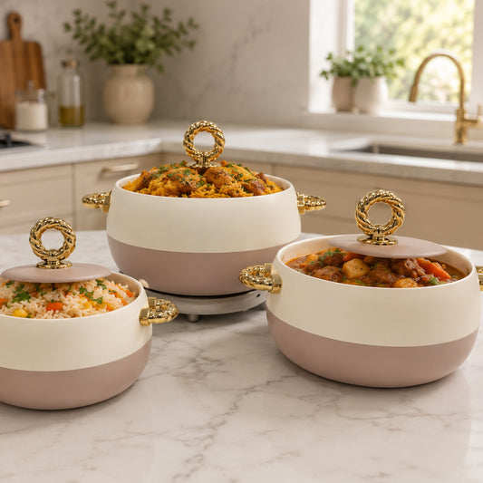 3pcs  Food Warmer Casserole Insulated set