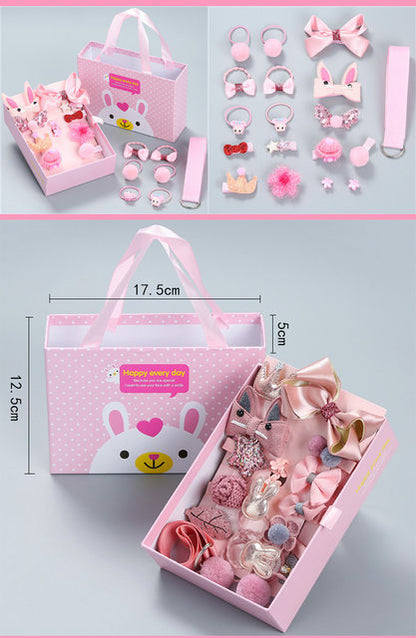 18 pcs kids hair accessories
