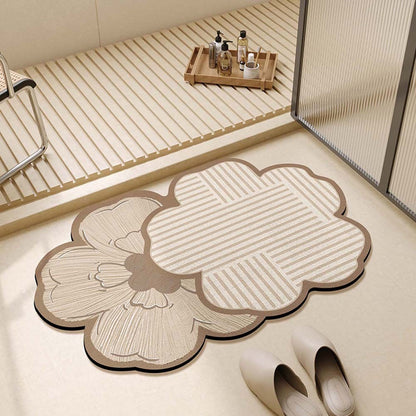 Bathroom Absorbent Diatom Mud Toilet Floor Mat