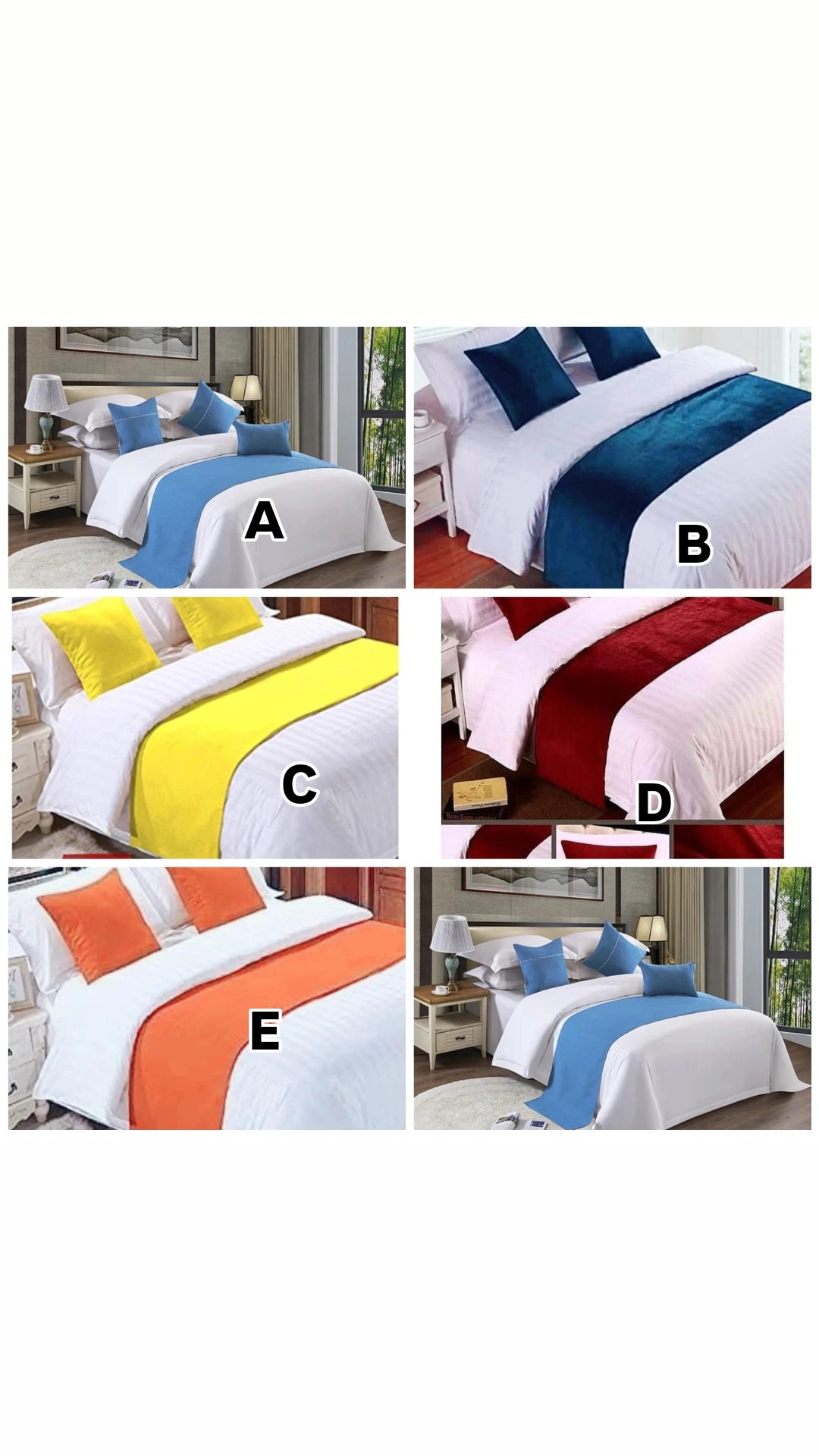 Bed runner