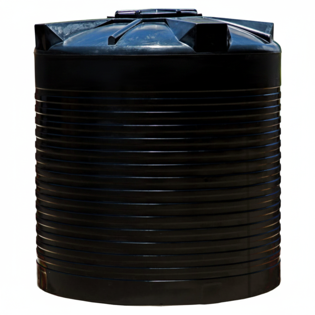 Antimicrobial 5000L Deluxe Cylindrical Water Tank TT