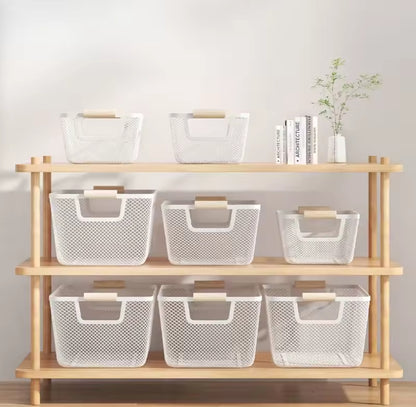3pcs Mesh Storage Baskets