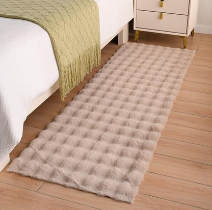 Ultra Soft Fur Bedside Carpet